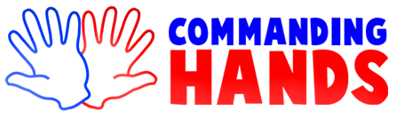Original Commanding Hands Logo.